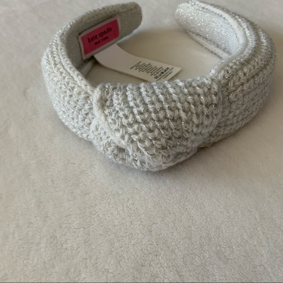 KATE SPADE NEW YORK Metallic Bow Headband - Picture 4 of 9